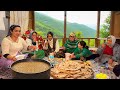 Village Life In Northern Iran Grandma S Stew Ash Gandam Dairy Farm Homemade Bread