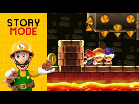Super Mario Maker 2 - Episode 21: Climbing Twister Cave