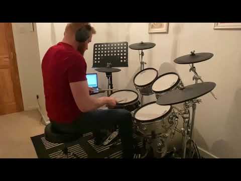 One Minute Drum Lesson - Build Up A Round-The-Kit Samba Beat!
