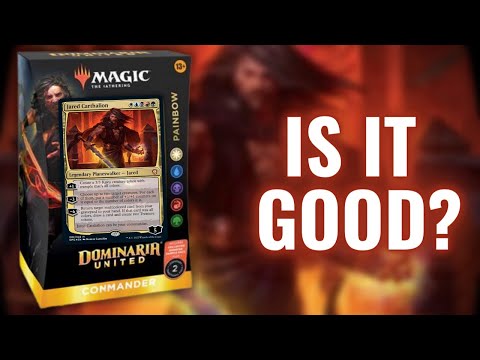 Jared Carthalion Precon Gameplay Review | Painbow | Dominaria United | MTG EDH 2022