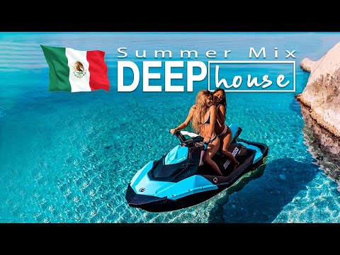 CANCUN BEACH, MEXICO Summer Mix 2021 🌱Best Of Tropical Deep House Music Chill Out Mix By Soul Deep