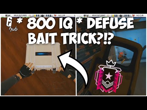 INSANE * 800 IQ * DEFUSE BAIT TRICK IN GRAND FINAL!?! | Rainbow Six: Siege Twitch Clips