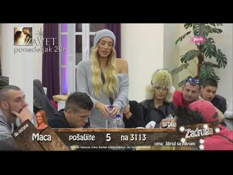 Zadruga - Luna o ulasku Kristine Kockar - 18.11.2017.