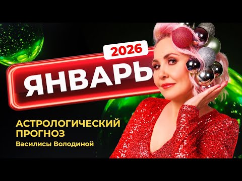 January 2026. Vasilisa Volodina's Horoscope – General and Zodiac Signs