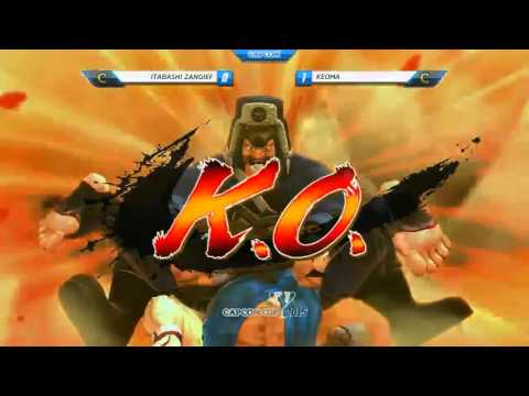 USFIV - Keoma vs Itabashi Zangief Capcom Cup 2015