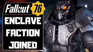 Fallout 76 (Part 7) ENCLAVE BASE, OFFICIALLY JOINED, BOOTCAMP + Lv 50 SCORCHBEAST FIGHT (P1)