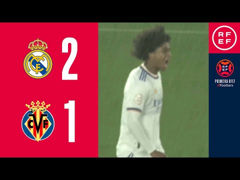RESUMEN I Real Madrid Castilla 2-1 Villarreal CF 'B' I PrimeraRFEF I Jornada 10 I Grupo 2