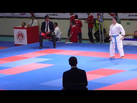 K1 Istanbul 2015, kata femle bronze emdal match, TUR vs IRI
