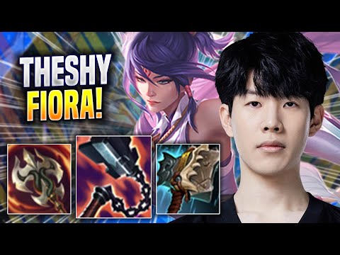 THESHY IS SO GOOD WITH FIORA! - WBG TheShy Plays Fiora TOP vs Olaf! | Season 2022