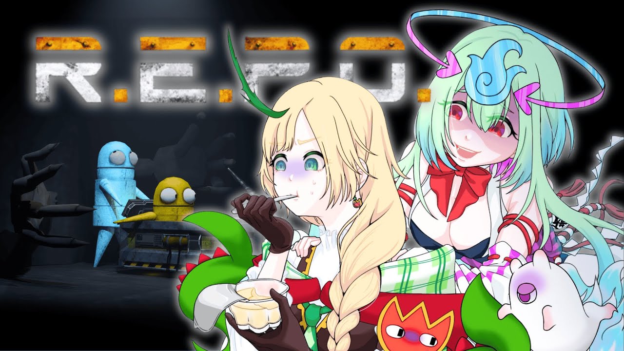 【R.E.P.O.】久々の #もちゅるーぺ でレポ!何レべまでいけるのか!? REPO w/Mochi! #新人vtuber【ノピ・テュルーペ/てらめたる学園】