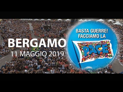 Invito Trailer 6° Appuntamento Giovani della Pace BERGAMO 11 Maggio 2019