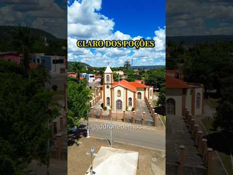 conheça as belezas da cidade  de claro dos poções #turismo #drone #paisagemnatural #natureza