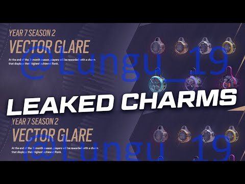 Rainbow Six Siege Y7S2 Operation Vector Glare RANKED CHARMS Leaks