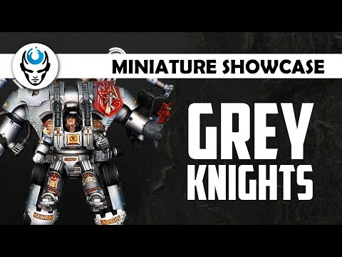 GREY KNIGHTS - LVL 5 MINIATURE SHOWCASE 4K