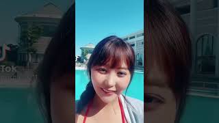 くそおっぱいでかい！#おっぱい#tiktok#ビキニギャル#巨乳