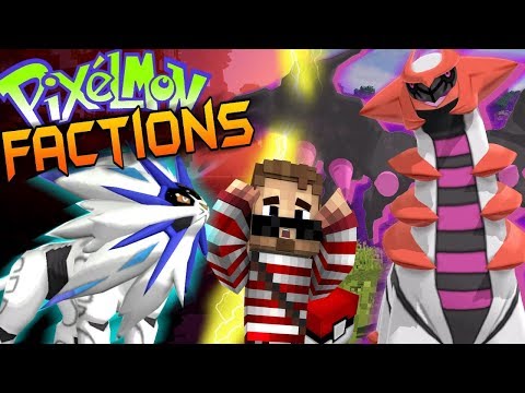 Minecraft Pixelmon Factions #1 - CUSTOM STARTER & FACTION! (Minecraft Pokemon Mod)