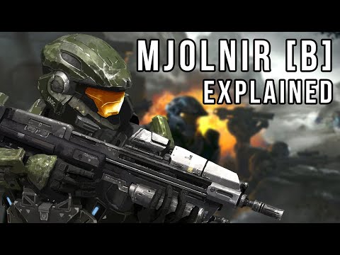 The MJOLNIR [B] Armor Explained | HALO LORE