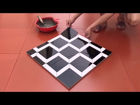Amazing Technique For Making A Coffee Table With Ceramic tiles And Cement - Home Decor Craft Ideas