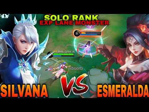 NEW EXP LANE MONSTER IS HERE!!| SILVANA BEST BUILD EXP LANE | Mobile Legends Silvana Gameplay