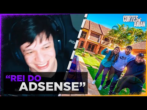 ARUAN REAGE A ESSA CASA É PERFEITA PARA OS CAÇADORES DE LENDAS (RENATO GARCIA)  - Cortes do Aruan