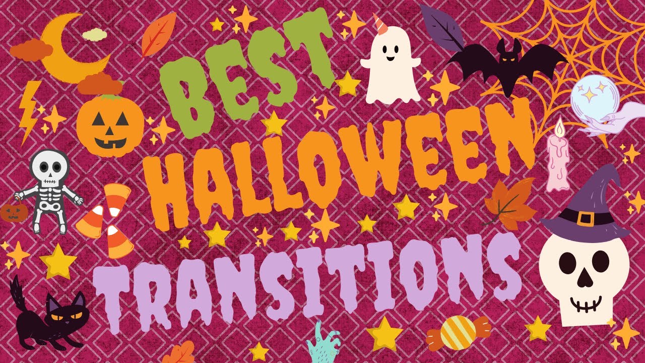 😈💀Best Halloween Transitions! 🦇 🎃 {Huge Pack!} {Download}