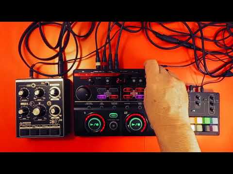 Benidub DS71, X-IO Technologies Dubkey, Boss RC 202 Loopstation. Jam mostly no talking
