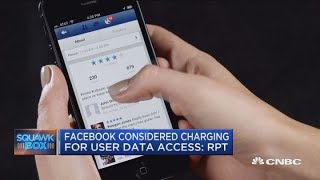 Facebook considered charging for user data access: WSJ