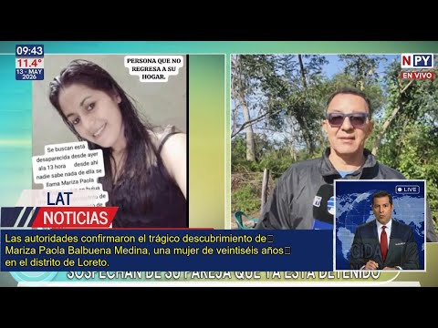 Feminicidio en Concepción: Hallan a joven madre en fosa clandestina