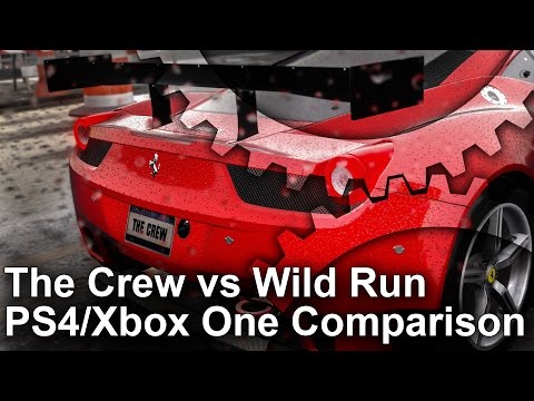 The Crew/Wild Run PS4/Xbox One Graphics Comparison