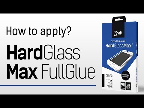 3mk HardGlass Full Glue – How to install?