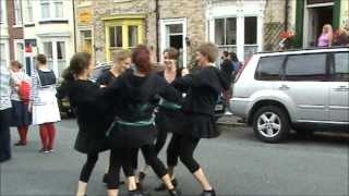 preview picture of video 'Final Parade, Whitby Folk Week 2013'