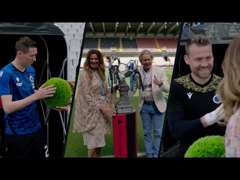 Kunstgrassenkoning Willy Persyn op bezoek bij kampioen Club Brugge | Nonkels