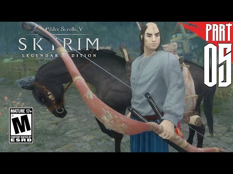 【SKYRIM 200+ MODS】 Akaviri Gameplay Walkthrough Part 5 [PC - HD]