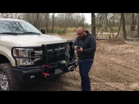 Harbor Freight - Badland Cradle Winch Hitch Mount - Initial Test & Review