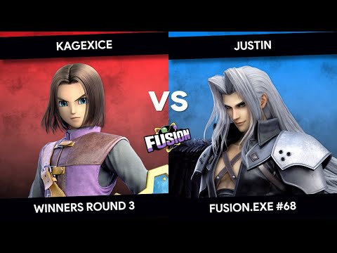 Fusion.exe 68 - Justin (Sephiroth) vs AH kagexice (Hero) - Bracket - Winners Round 3
