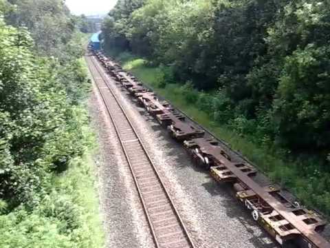 66016 freight at Pendlebury - 05/07/2016