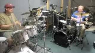 RJ & Uwe drumming