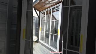 ชุดบานเลื่อนแบ่งสามเลื่อนอิสระพร้อมแปะลูกฟัก