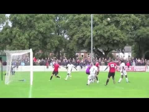 Trafford 1-1 FC United. 25 August 2014.