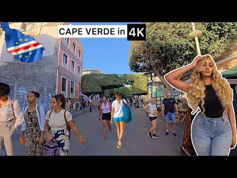 DOWNTOWN PRAIA City CAPE VERDE 2024 (I Was Shocked!)
