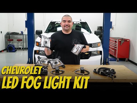 2019-2021 Silverado Chevrolet Fog Light Kit With or Without Task Lighting - Phastek Overview