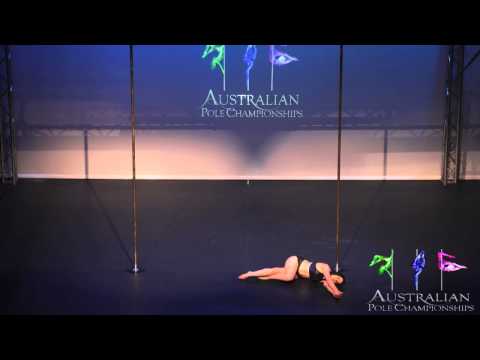 Australian Pole Championships Best Musical Interpretation Winner Bailey Hart