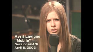Avril Lavigne - Mobile (AOL Acoustic Session 2002) Restored