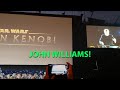John Williams Conducting Obi Wan Kenobi Theme Live At Star Wars Celebration 2022