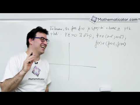 Vlastnosti funkce 7 - Spojitost funkce