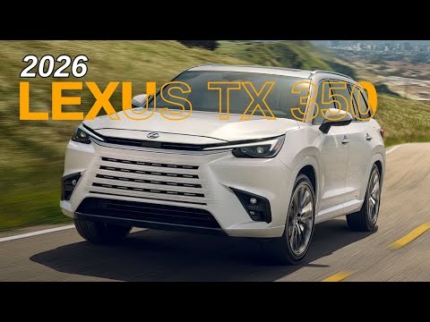 2026 Lexus TX 350 – Plug in Hybrid Luxury SUV with Power and Class