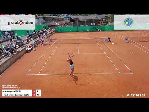 Nina Vargova [1] - Marta Soriano Santiago | J300 Klosters 2023 Semifinals