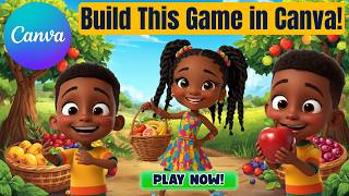 Create a Game Your Kids Will LOVE (with Canva!) | Beginner Tutorial