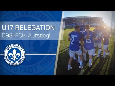 Darmstadt 98 | U17 Relegation D98-FCK | Aufstieg