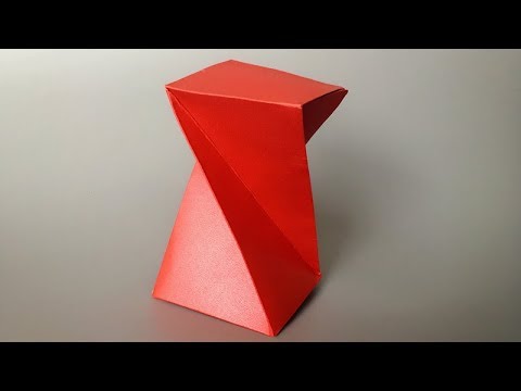 ABC TV | How To Make Twisted Box - Origami Craft Tutorial